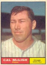1961 Topps Baseball Cards      157     Cal McLish